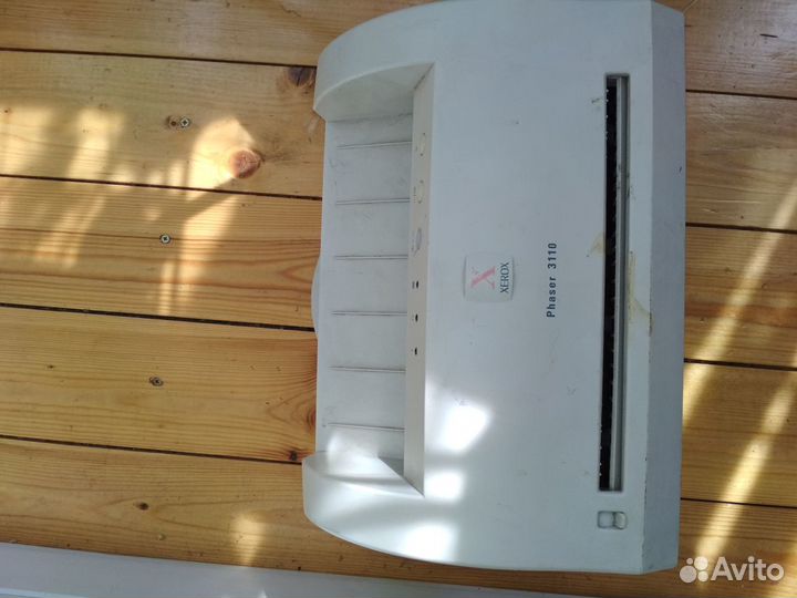 Компьютер HP и принтер Xerox