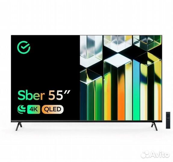 Телевизор Sber SDX-55UQ5230T, 55