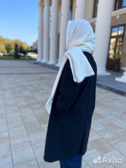 Шапка и шарф. Вязаные