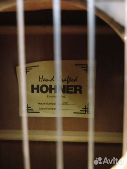 Акустическая гитара hohner