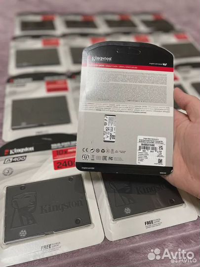 Ssd накопитель Kingston A400 - 240гб/480гб