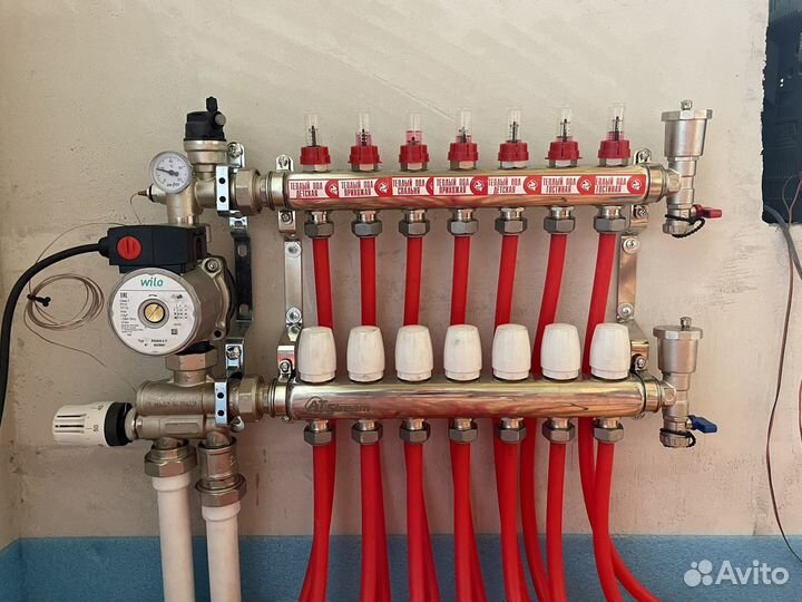 Монтаж теплых водяных полов