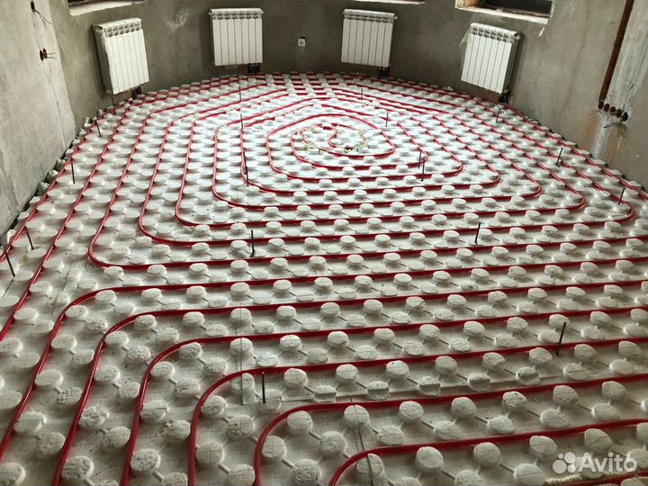 Отопление под ключ, монтаж отопления в доме