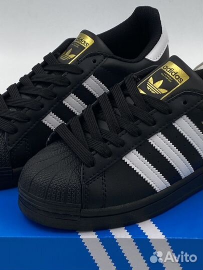 Кроссовки Adidas Superstar “Black”