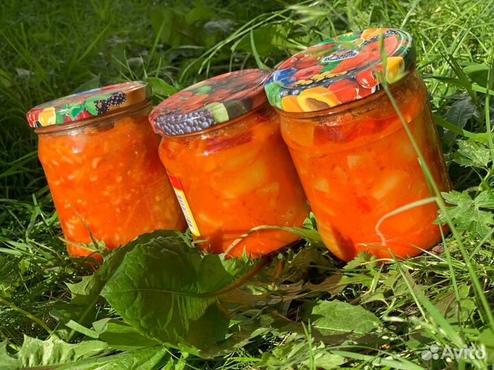 Соленья, компоты и закуски