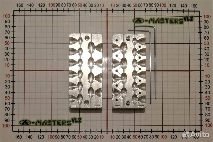 Форма для литья грузил