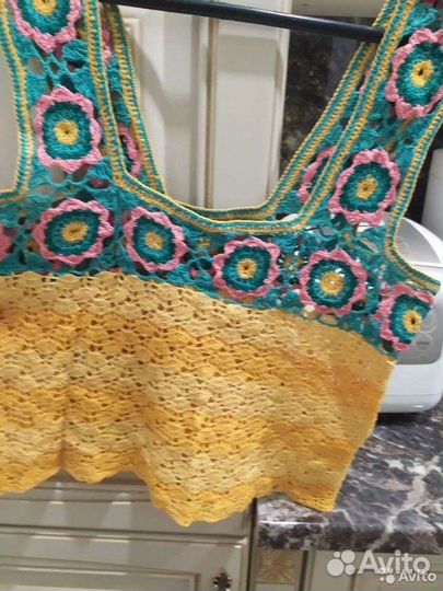 Кофточки, юбка вязаные женские