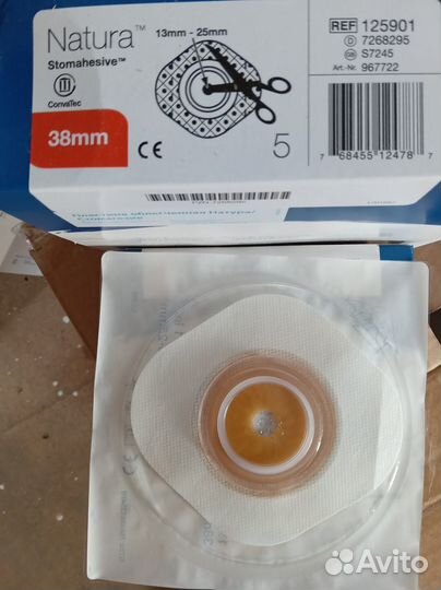 Калоприёмники, пластины, мешки конватек натура