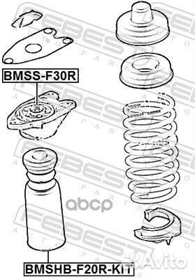 Пыльник+отбойник (компл. 2шт.) BMW 1 (F20/F21)