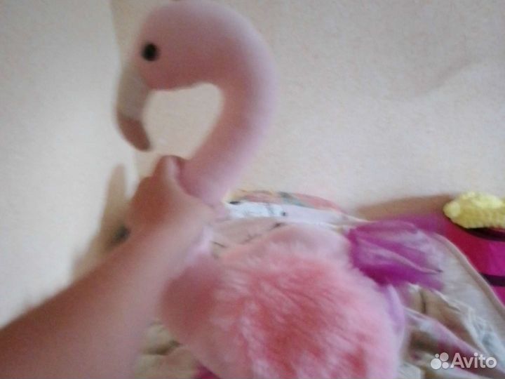 Мягкие игрушки фламинго