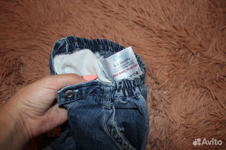 Джинсовые вещи на 1-3 месяца
