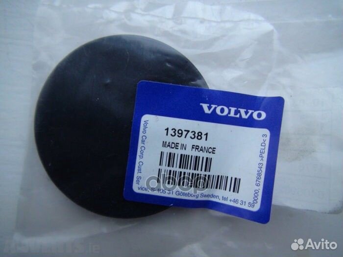 Заглушка распредвала