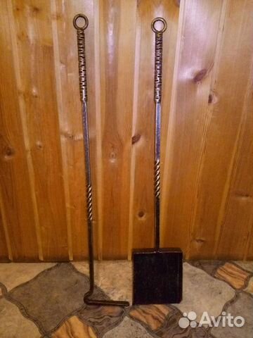 Кованый каминный набор