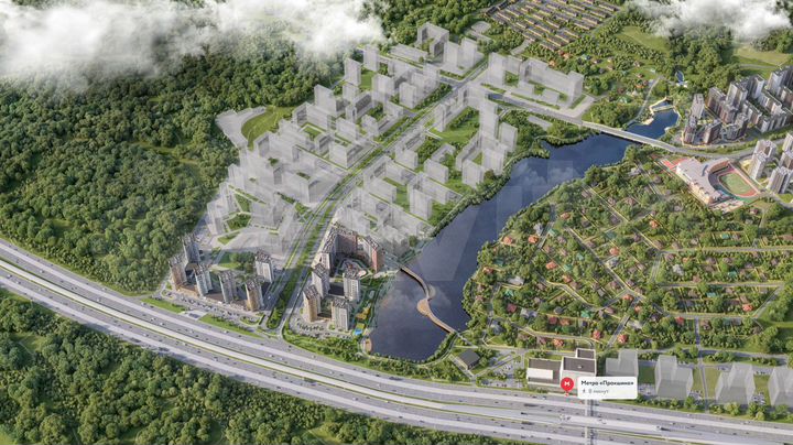 Стрит ритейл Прокшино, 226.6 м²