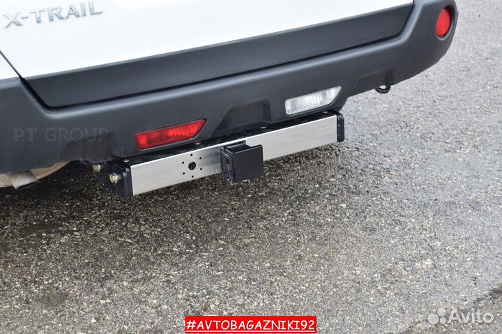 Фаркоп (тсу) под квадрат для nissan X-Trail