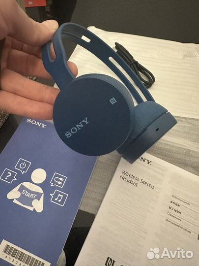 Беспроводные наушники sony