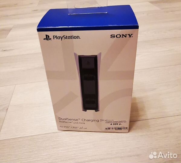 Зарядная станция ps5 dualsense / на гарантии