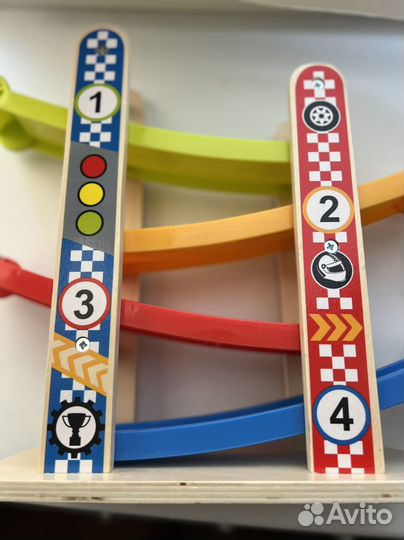 Деревянный трек для детей