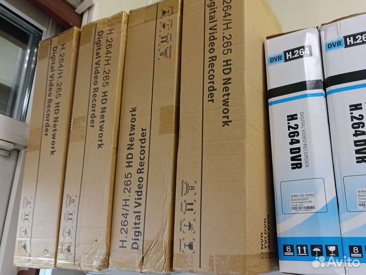 NVR 64 канала, видеорегистратор на 64 камеры, 8HDD