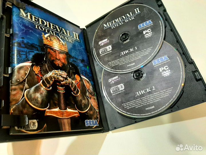 Medieval 2 total war pc dvd