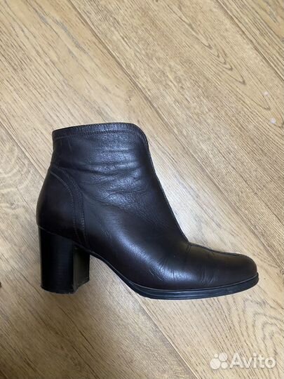 Сапоги женские натуральная кожа 38 демисезонные