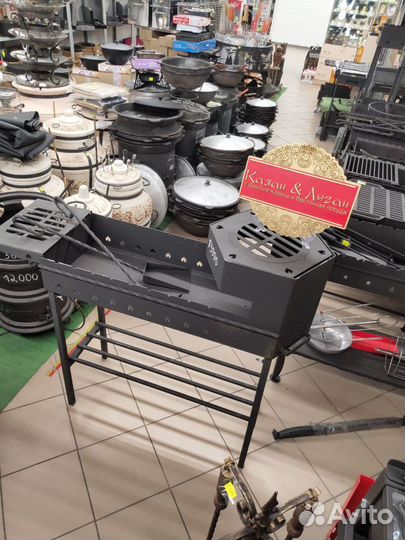 Мангал с подказанником от