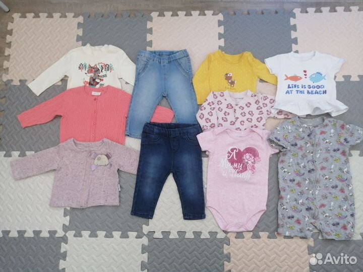 Детские вещи на девочку 68