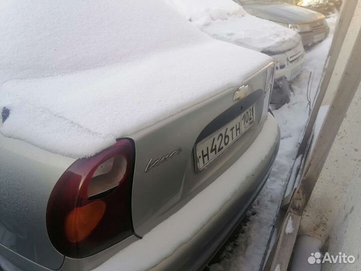 Шевроле Ланос крышка багажника