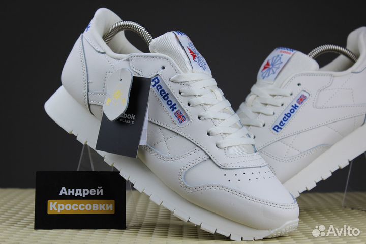 Мужские кроссовки reebok classic leather