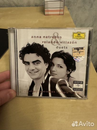 Cd Anna Netrebko. Rolando. Villazon. Duets