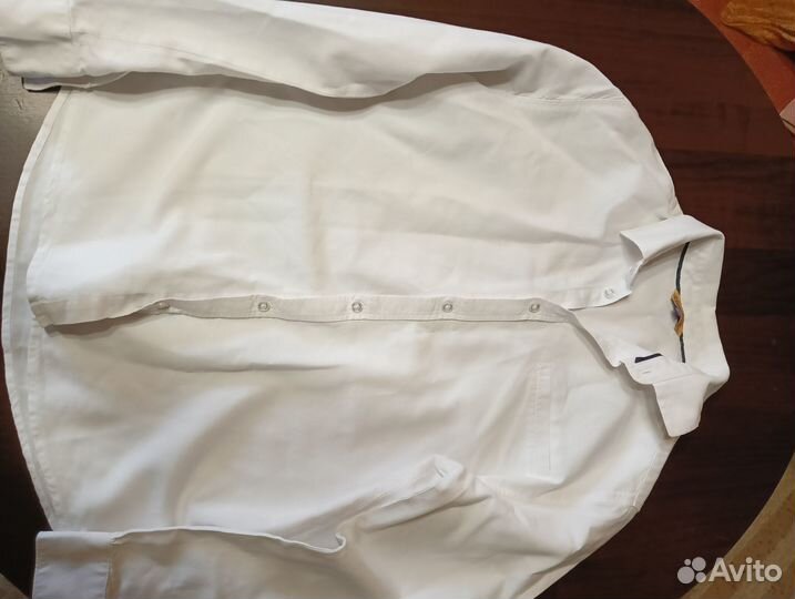 Рубашка белая рост 164