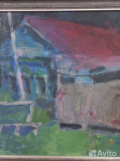 Картина маслом ночная прислониэа