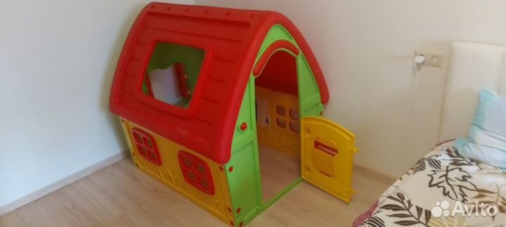 Детский игровой пластиковый домик для дачи