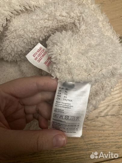 Топ плюшевый H&M