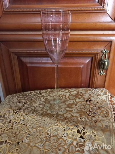 Фужеры-Аметист с золотом* Фужер Калининский з-д