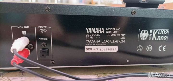 Yamaha CDX-493 проигрыватель CD