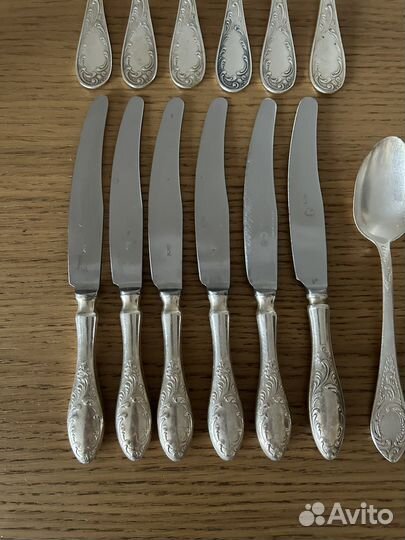 Столовые приборы мельхиор СССР