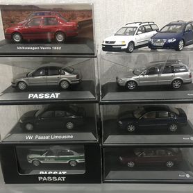 Модели авто Volkswagen VW в масштабе 1:43