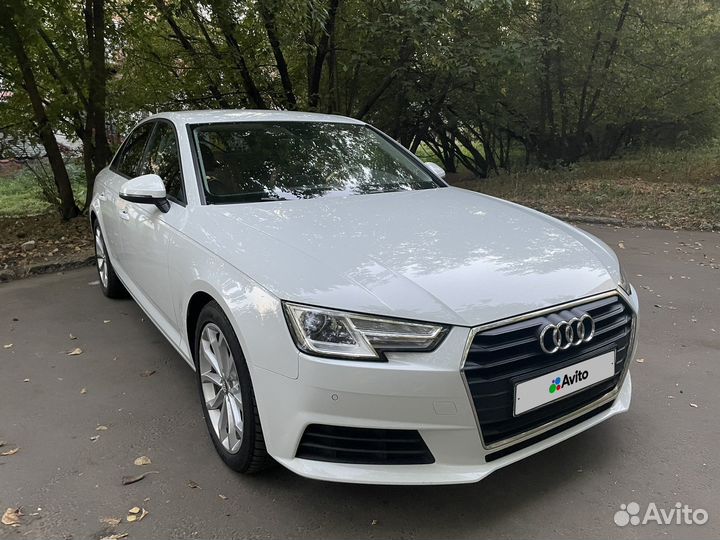 Audi A4 2.0 AMT, 2018, 77 000 км