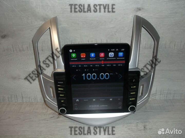 Магнитола Chevrolet Cruze Tesla Android GPS WiFi