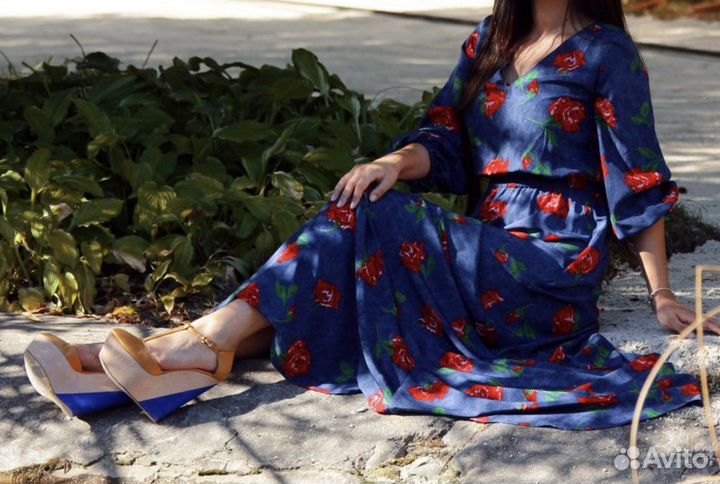 Платье шелк