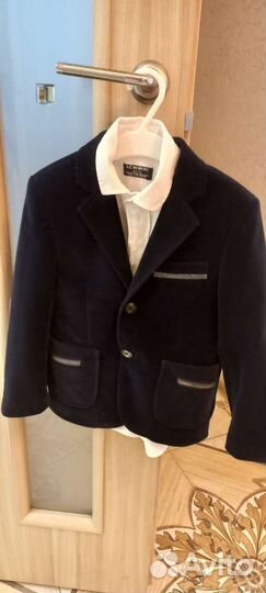 Пиджак бархатный