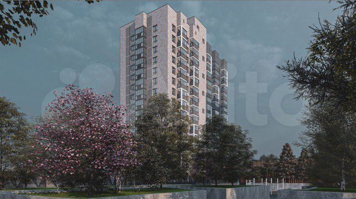 3-к. квартира, 53,6 м², 3/16 эт.