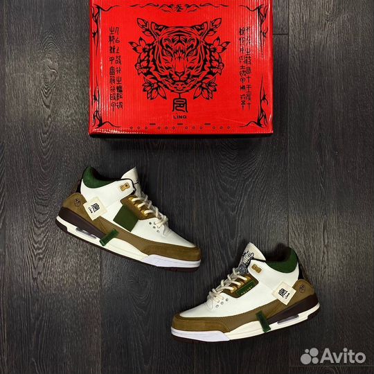 Кроссовки Jordan 3 Tiger Year