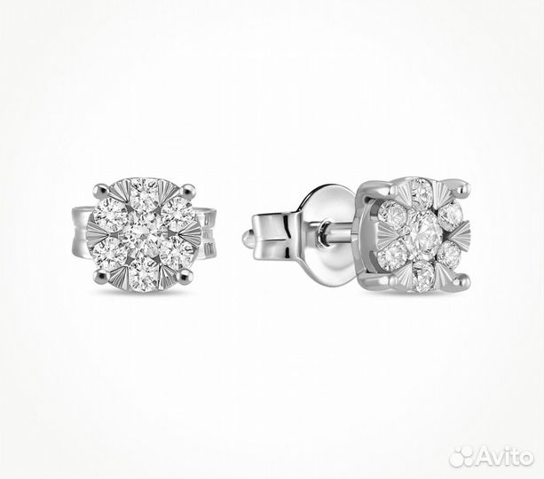 Серьги с бриллиантами