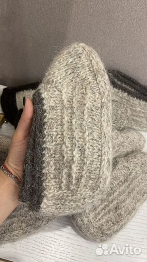 Шерстяные следки из 100 овечьей шерсти