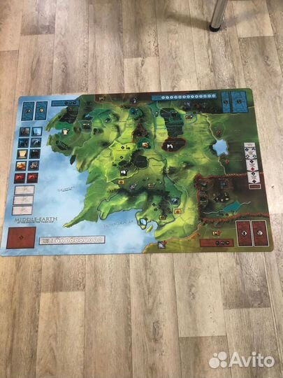 Игровой мат для настольной игры War of the ring