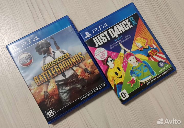 Игры для PS4 Пабг, Джаст Денс