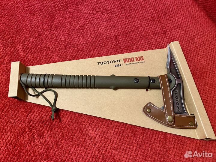 Топор туристический с ледорубом