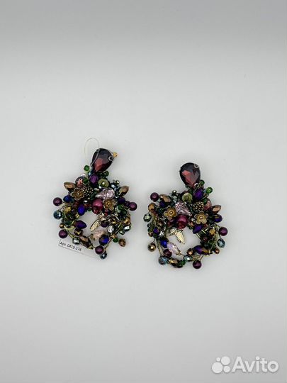 Серьги бижутерия